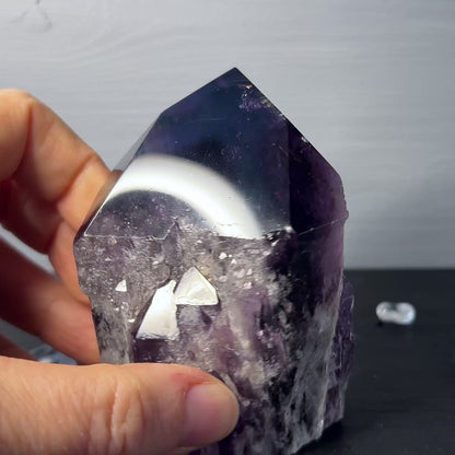 Phantom Amethyst, Bahia Amethyst mit Elestial | Happy Minerals